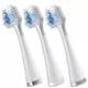 Waterpik Triple Sonic Replacement Brush Heads - White – White (STRB-3WW)