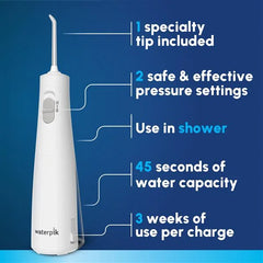 White Cordless 1100 Water Flosser – White (WF-30CD010)